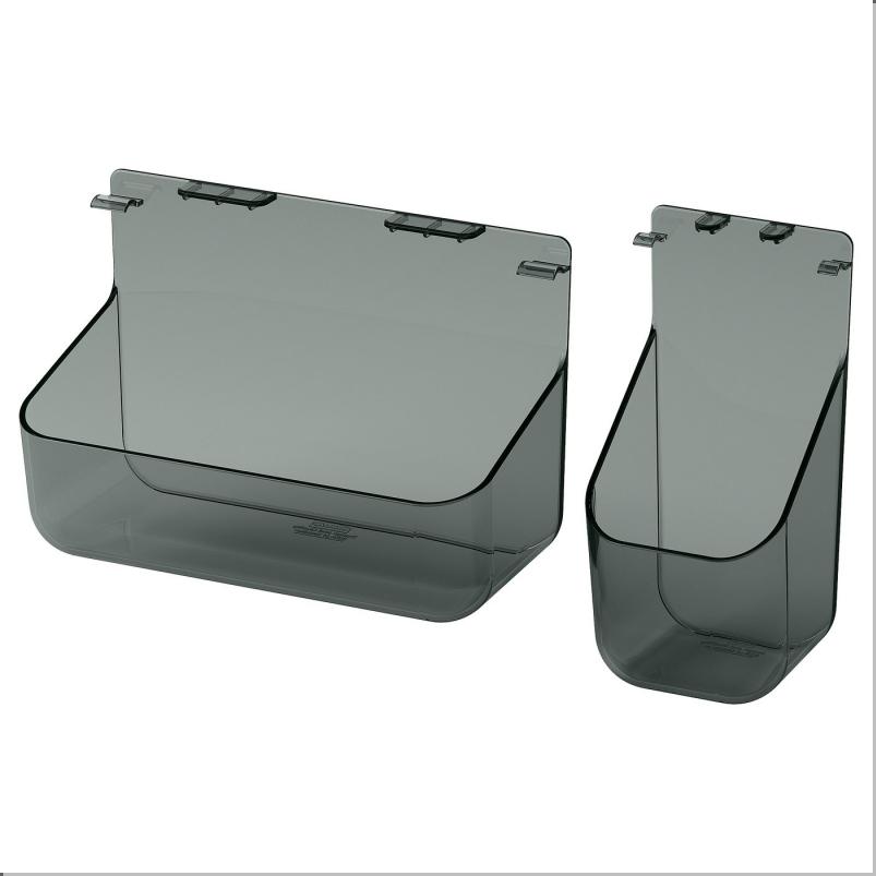 VISSLAAN ヴィッスラオン ハンギングオーガナイザー 2点セット - グレー