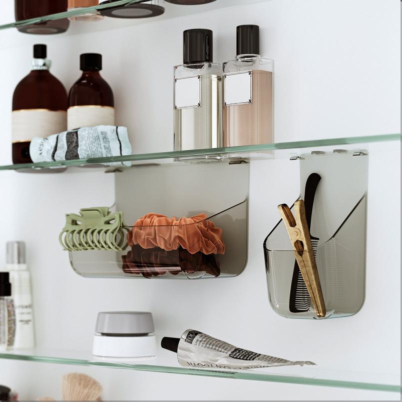 VISSLAAN ヴィッスラオン ハンギングオーガナイザー 2点セット - グレー