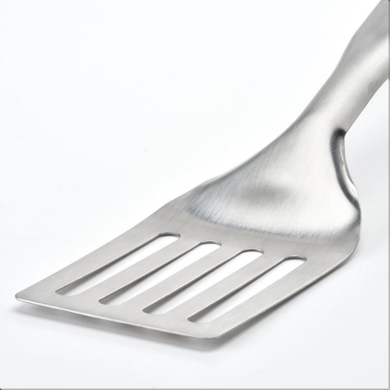 GRILLTIDER グリルティデル バーベキュー調理用ツール2点セット - ステンレススチール