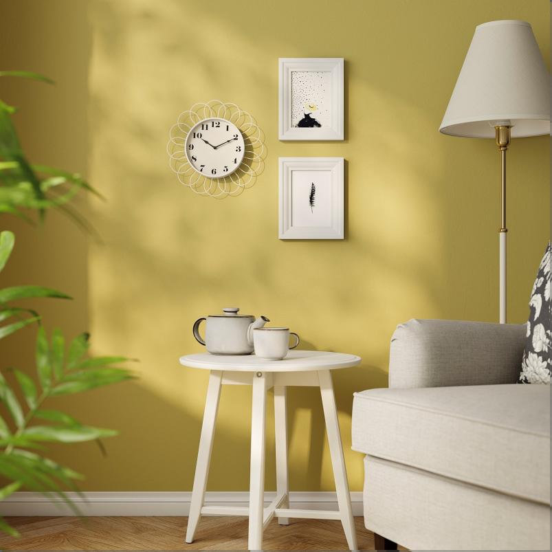 KOPPARDUVA コッパルデューヴァ 静音 掛け時計 - ホワイト/ベージュ 29cm