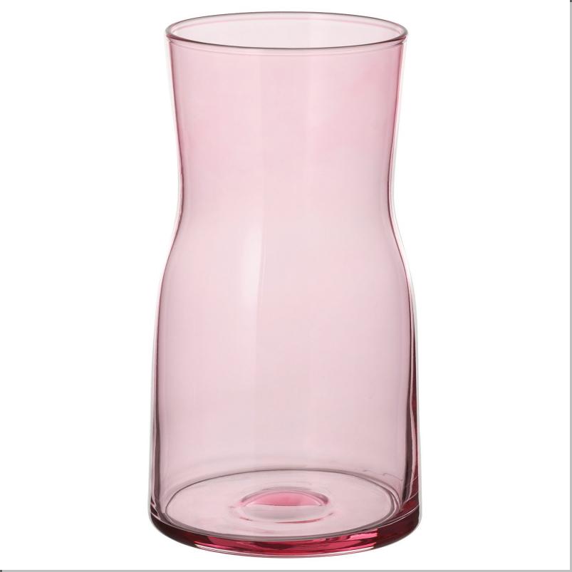 TIDVATTEN ティドヴァッテン 花瓶 - ピンク 17cm