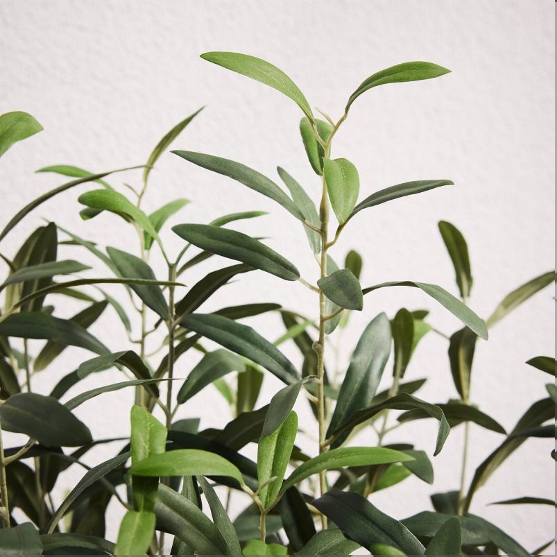 FEJKA フェイカ 人工観葉植物 - 室内/屋外用/オリーブ グリーン 19cm