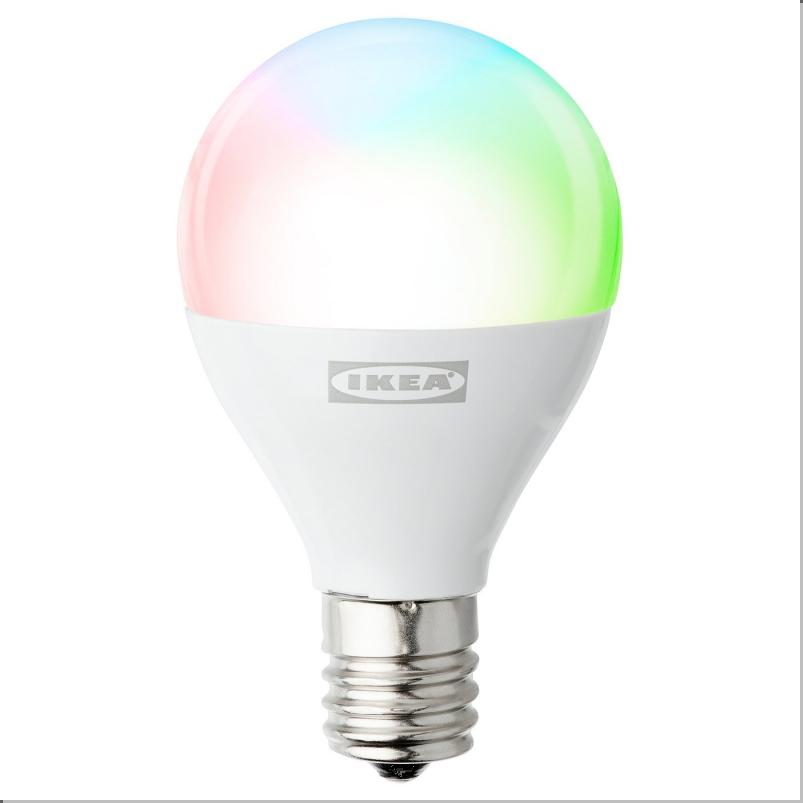 KAJPLATS カイプラッツ LED電球 E17 810ルーメン - スマート カラー＆ホワイトスペクトラム/球形/オパールホワイト 45 mm