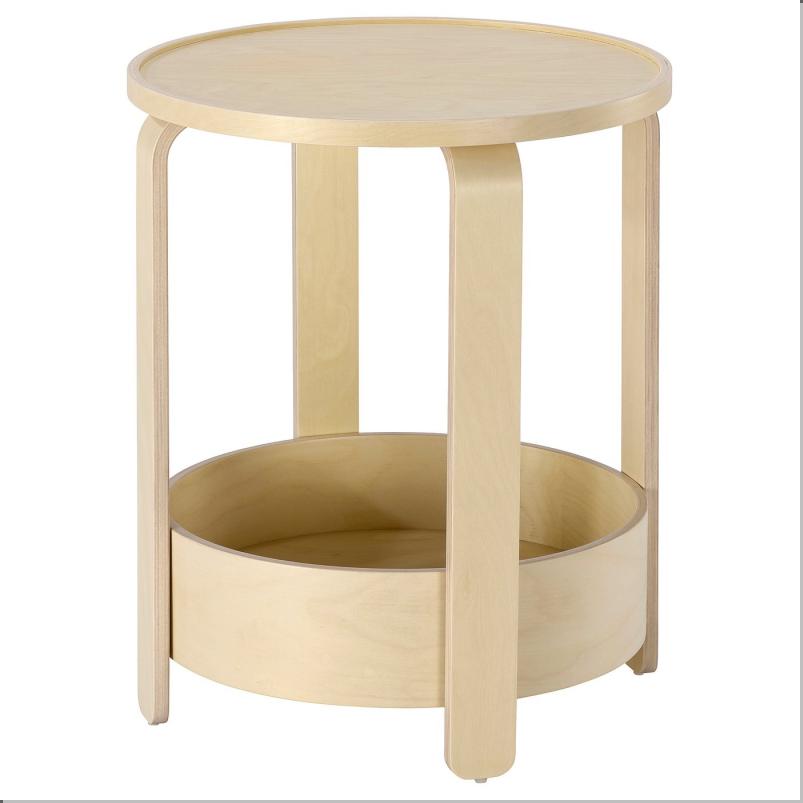 BORGEBY ボルゲビー サイドテーブル - バーチ材突き板 46cm