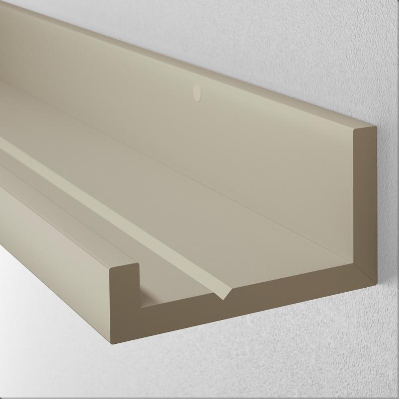 MOSSLANDA モッスランダ アート用飾り棚 - グレーベージュ 55cm