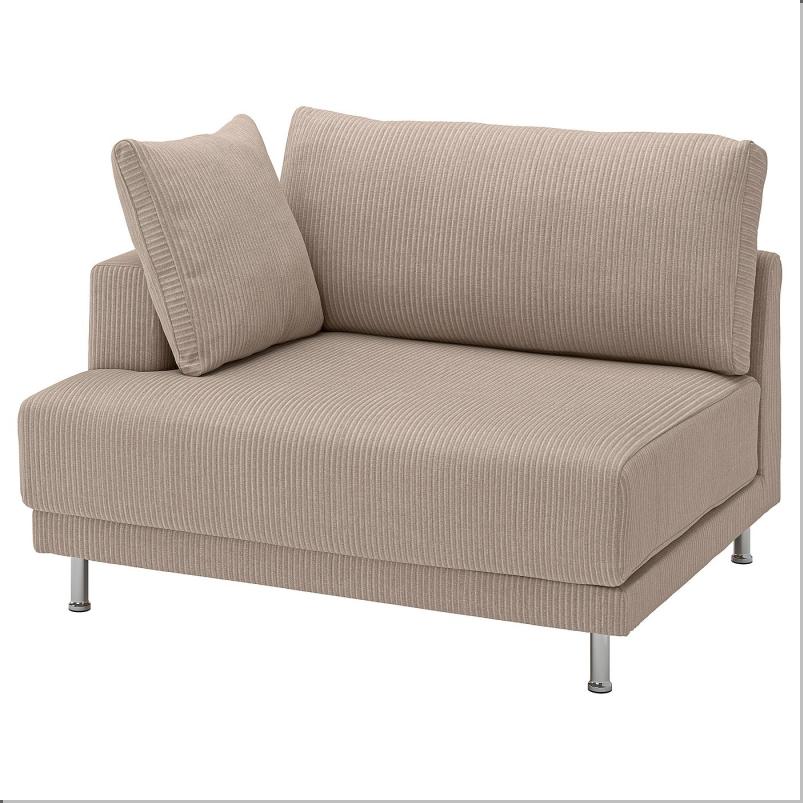 UPPAKRA ウッポークラ カバー 1.5人掛けシートモジュール用 左 - サムサーラ グレーベージュ