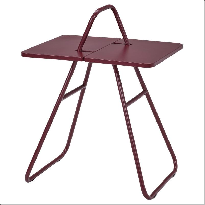 IKEA PS 2026 サイドテーブル - ダークレッド 50x40 cm