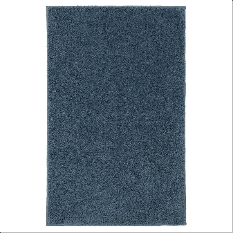BACKMARA バックモーラ バスマット - ダークグレーブルー 40x60cm