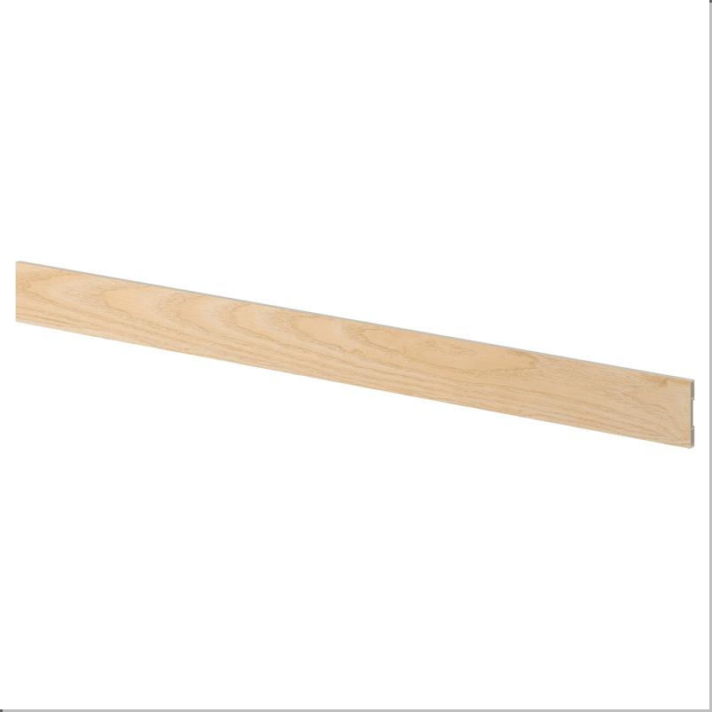 ASKERSUND アスケルスンド 蹴込み板 - ライトアッシュ調 220x8 cm