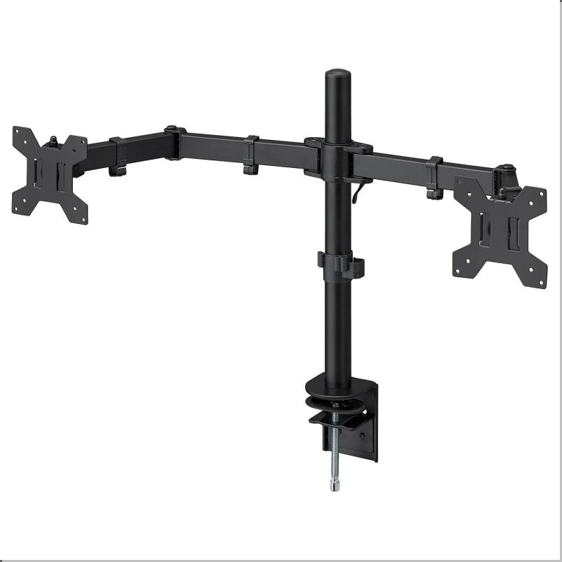 STUBBERGET ストゥブベルゲット ブラケット モニター2つ用 - ブラック