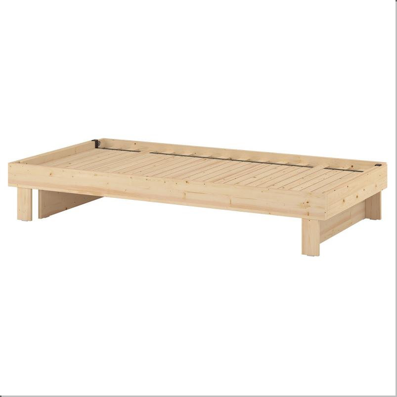 GLAMBERGET グラムベルゲット 伸長式ベッド - パイン材 80-160x200cm