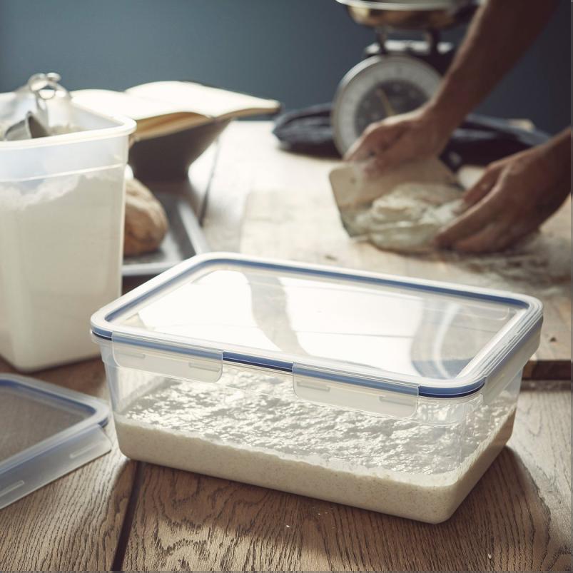 IKEA 365+ 保存容器 ふた付き - 長方形/プラスチック 5.2L