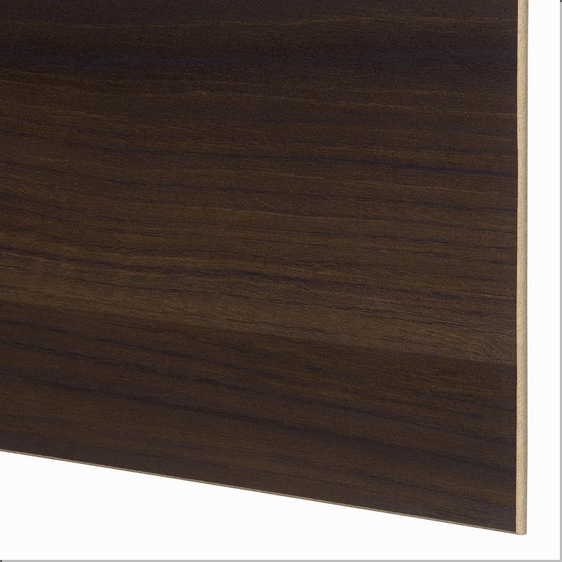 MEHAMN メーハムン 引き戸 2枚組 - ブラック/両面仕様 ダークブラウン オーク調 200x236cm