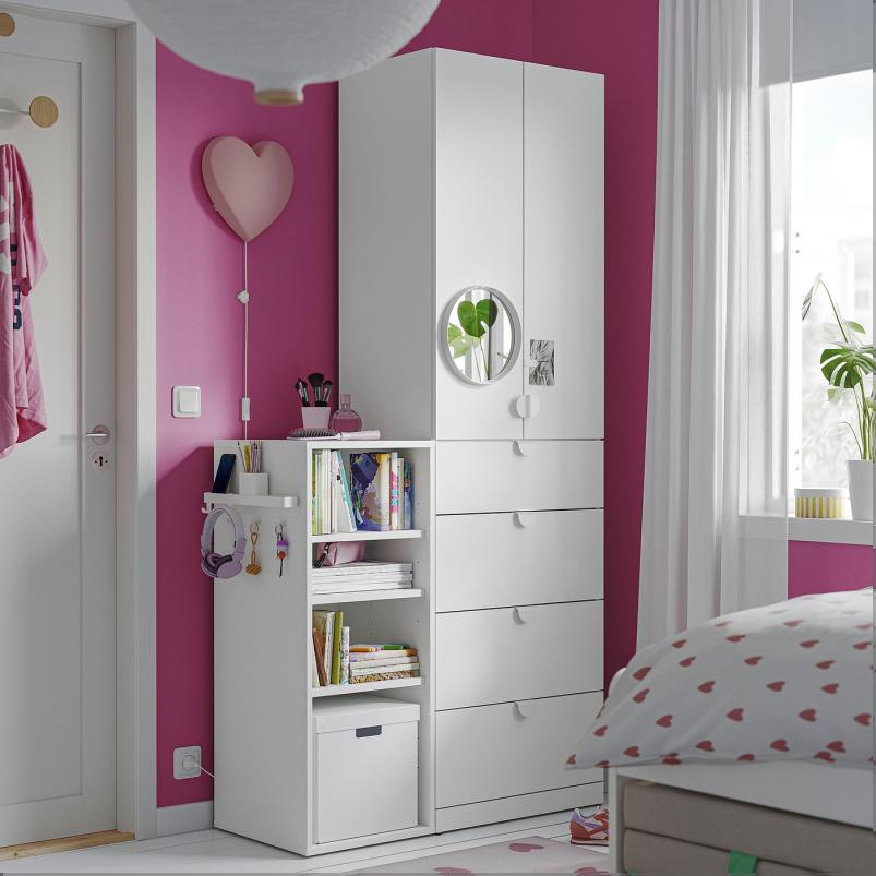 LASTARE ラスタレ 収納コンビネーション - ホワイト 100x42x200cm