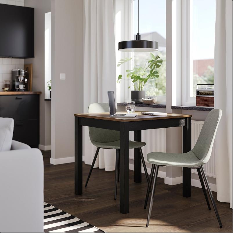 NORDMANSSKAR ノルドマンスシェール チェア - ブラック/トネルード グレー