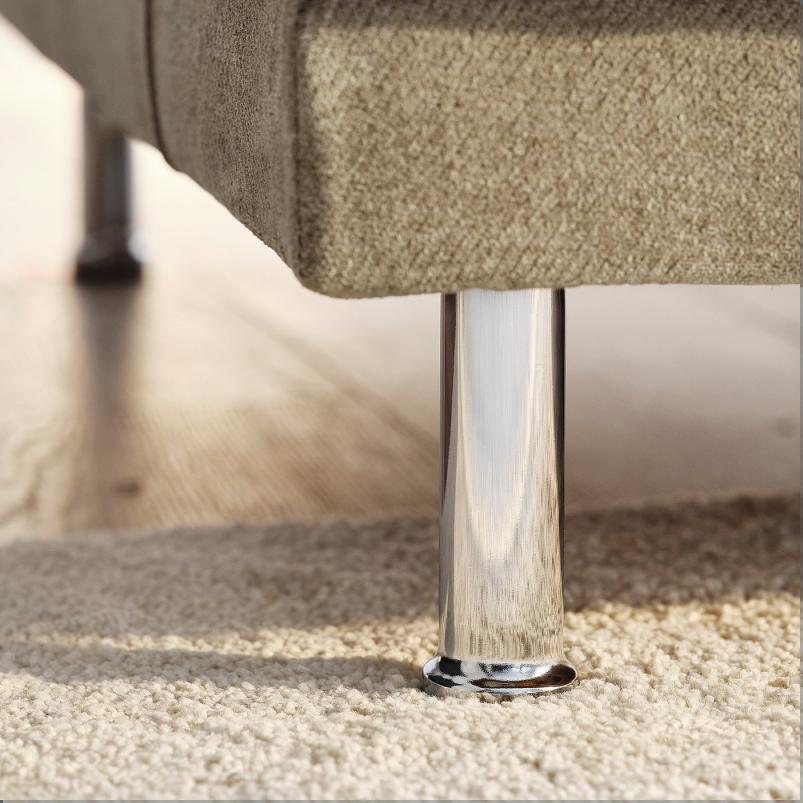 UPPAKRA ウッポークラ 3人掛けモジュールソファ - 寝椅子付き/ヨハネスホブ ブラウンベージュ