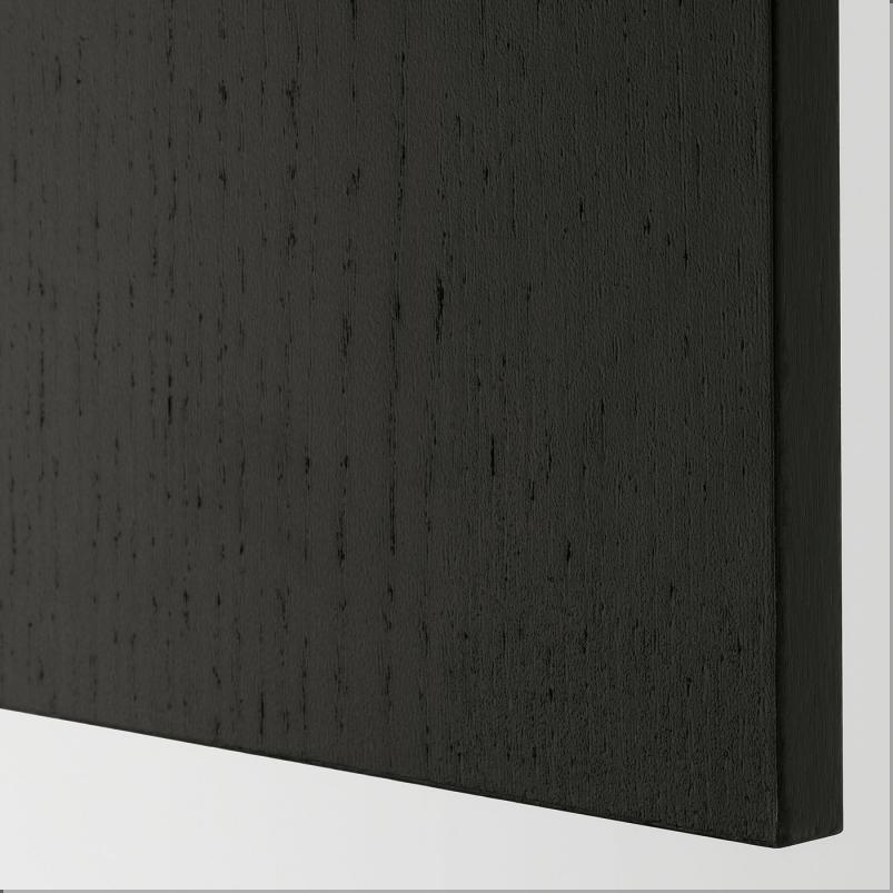 LERHYTTAN レルヒッタン カバーパネル - ブラックステイン 63x80cm