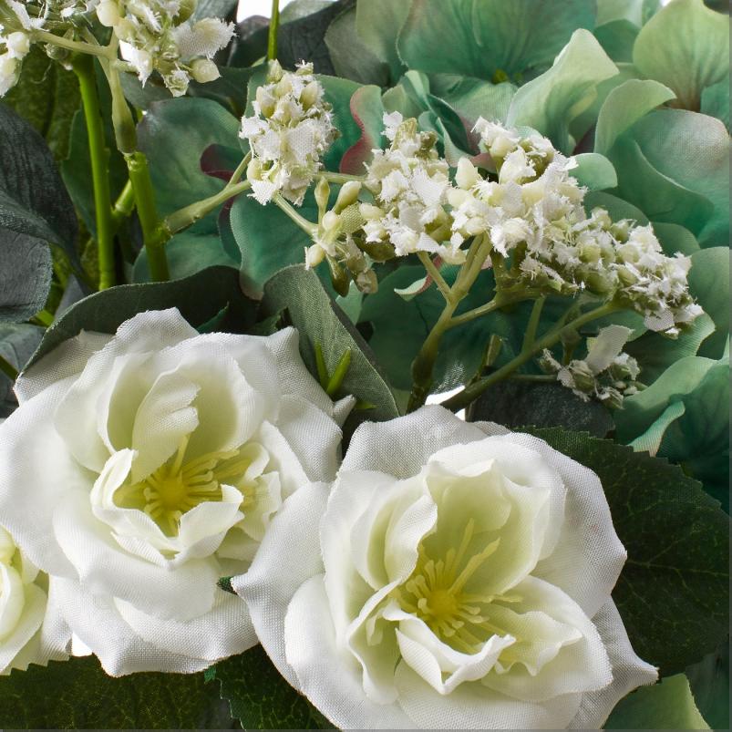 SMYCKA スミッカ 造花のブーケ - ホワイト 35cm