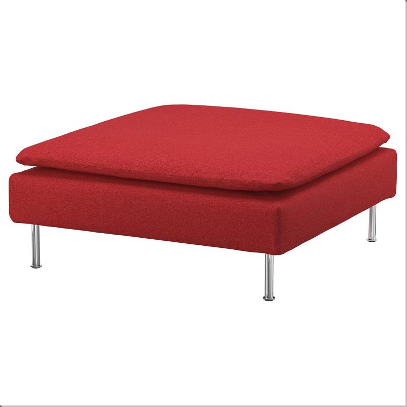 SODERHAMN ソーデルハムン オットマンカバー - トネルード レッド