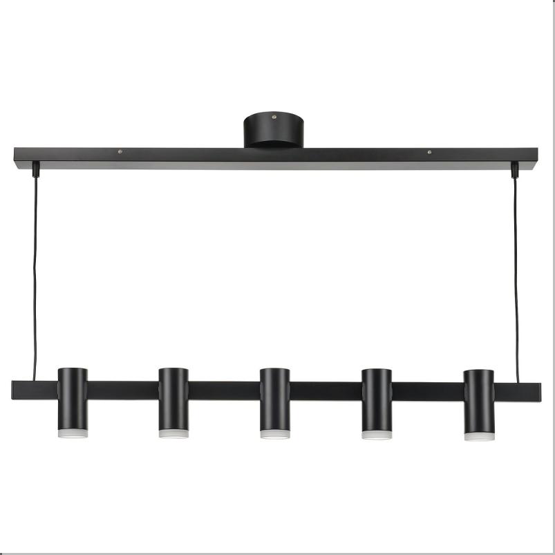 KRANSALG クランサリ ペンダントランプ ランプ5個付き - ブラック 113cm