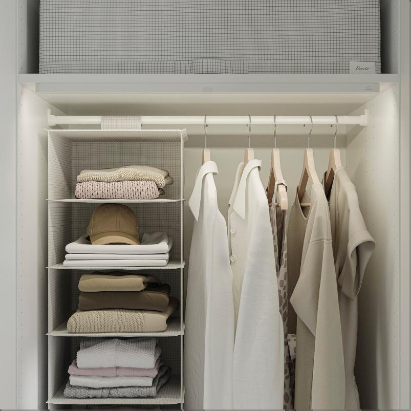 ALTARLIDEN アールタルリデン ハンガーレール - ホワイト 80cm