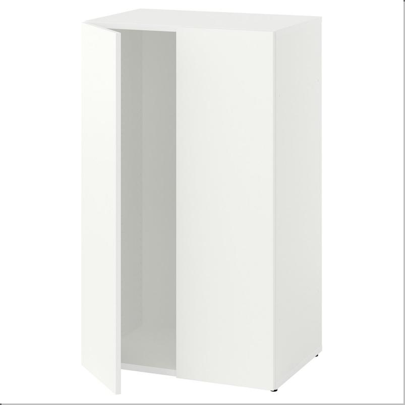 LASTARE ラスタレ フレーム ドア付き - ホワイト 60x42x100cm