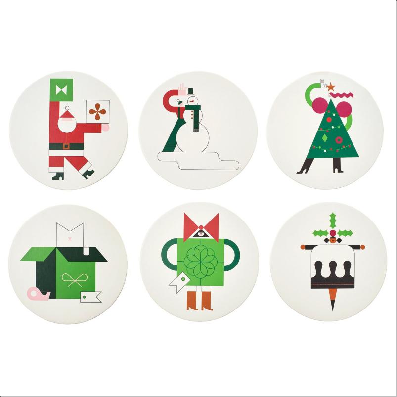 VINTERFINT ヴィンテルフィント コースター - ミックスモチーフ