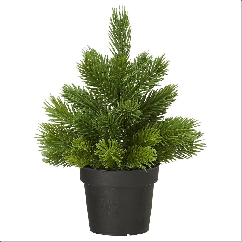 VINTERFINT ヴィンテルフィント 人工観葉植物 - 室内/屋外用 クリスマスツリー/グリーン 9cm