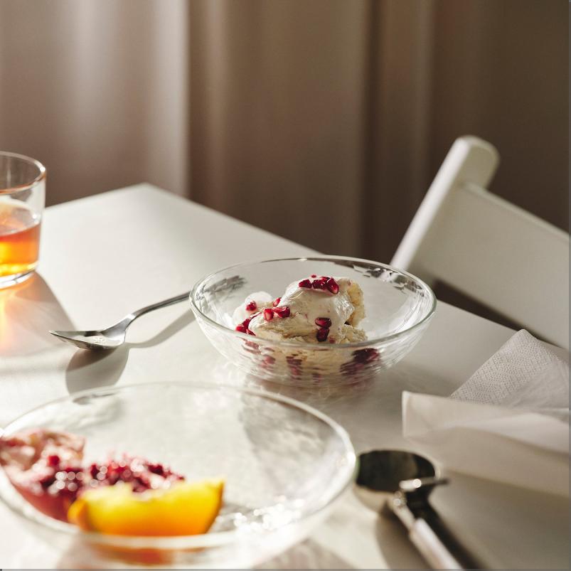 STRANDKRABBA ストランドクラッバ ボウル - ガラス/透明 15cm