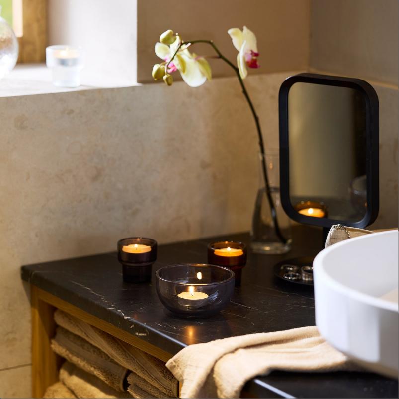 LOTSFÅGEL ロッツフォーゲル アロマティーライトキャンドル - ピーチ ライトオレンジ 3.5 時間