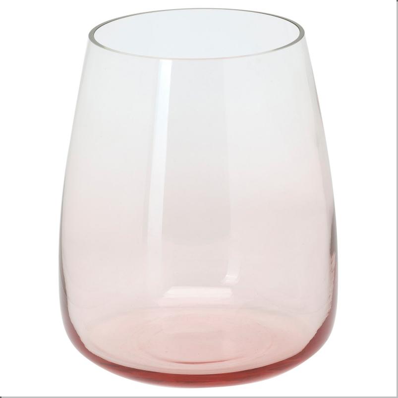 BERAKNA ベレークナ 花瓶 - ガラス/ライトピンク 18cm