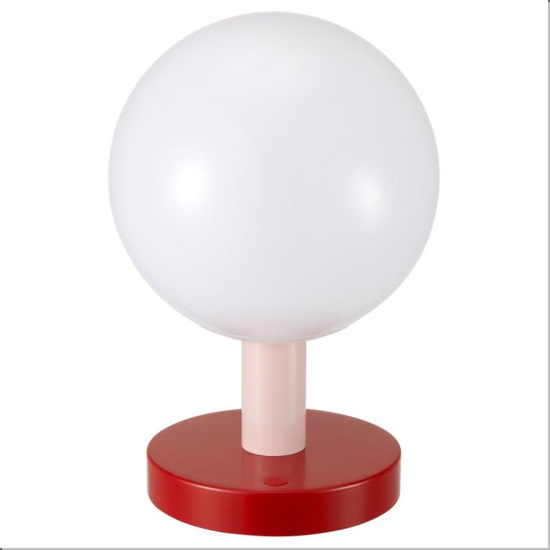 SOLVINDEN ソルヴィンデン LEDデコレーション照明 - 電池式 球形/レッド ライトピンク 26cm