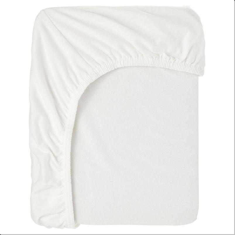 BARNDROM バーンドローム ボックスシーツ 子どもベッド用 - ホワイト 70x160cm