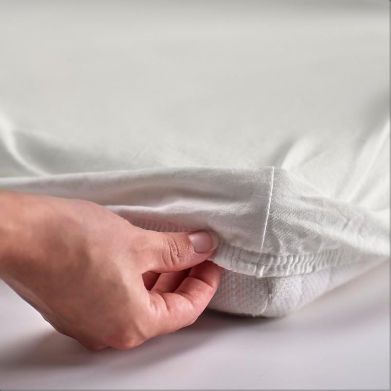 BARNDROM バーンドローム ボックスシーツ 子どもベッド用 - ホワイト 70x160cm