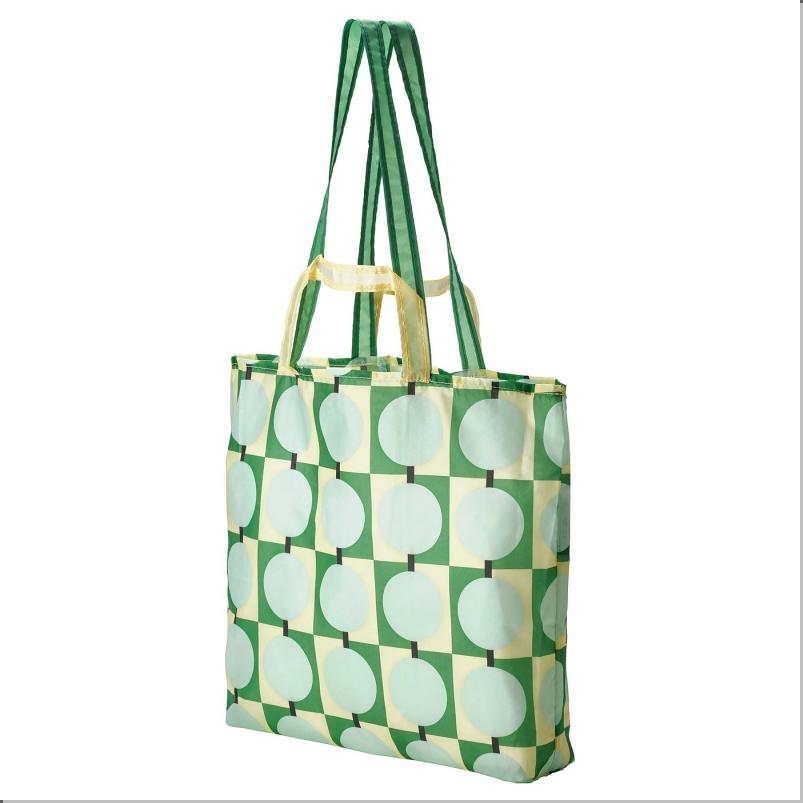 SKYNKE スキンケ エコバッグ - ペールイエロー/マルチカラー 45x36cm