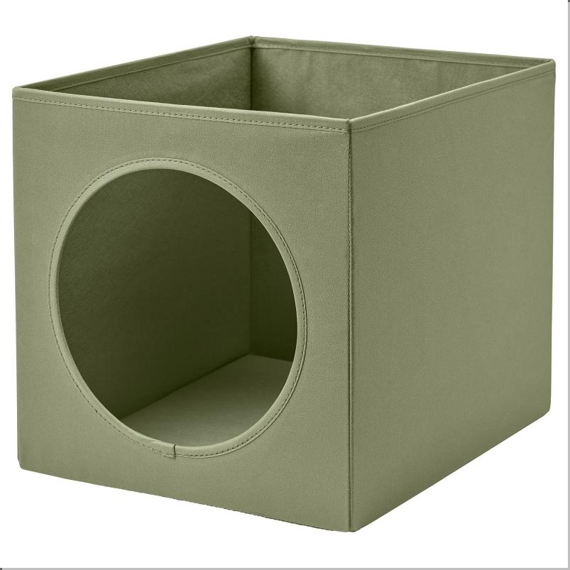 UTSADD ウートソッド キャットハウス - グリーン 33x38x33cm