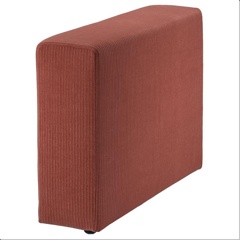 JATTEBO イェッテボ アームレスト - サムサーラ ブラウンレッド