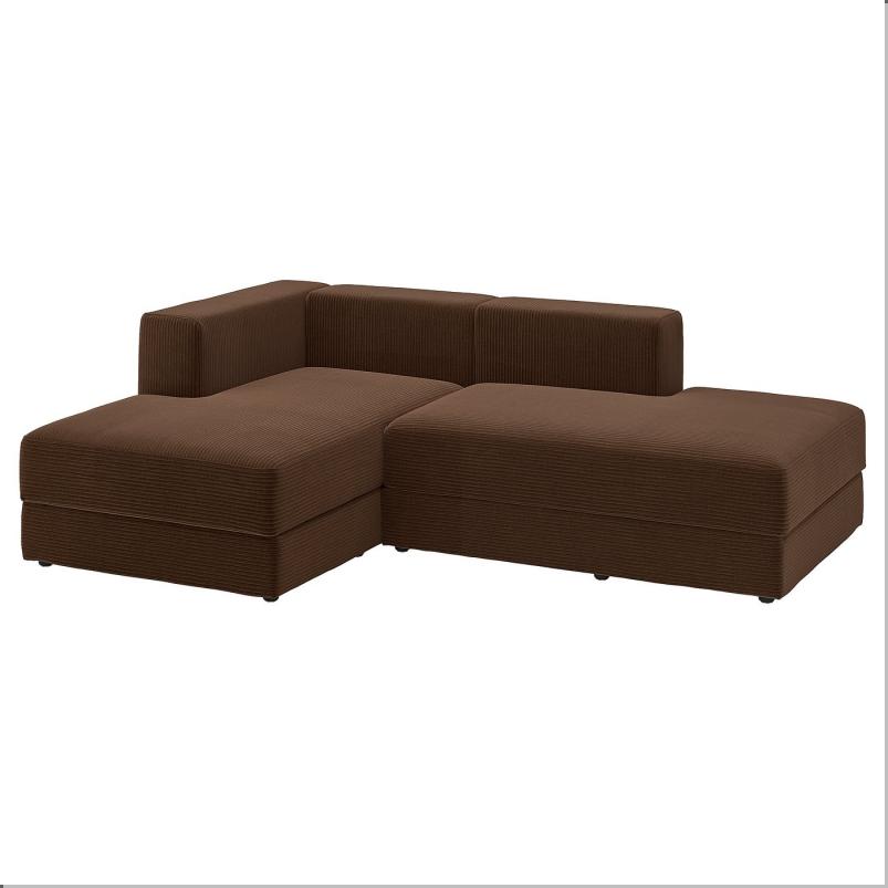 JATTEBO イェッテボ 寝椅子モジュール - サムサーラ ダークブラウン