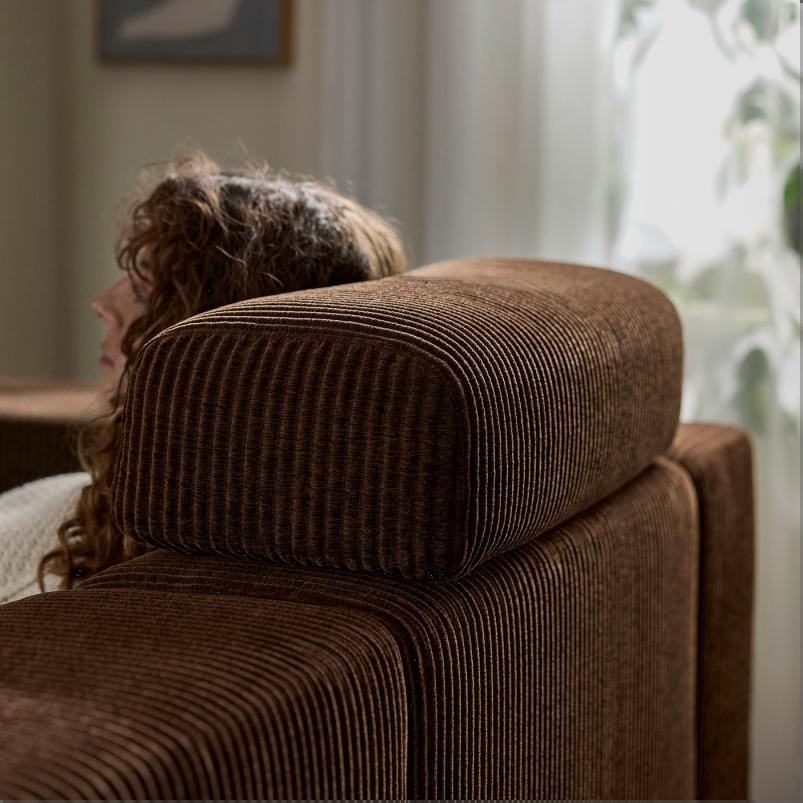 JATTEBO イェッテボ ヘッドレストクッション - サムサーラ ダークブラウン