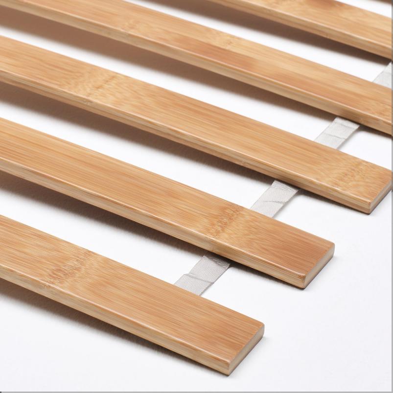 VITARNA ヴィタルナ 四柱付きベッドフレーム - ホワイト リルヘラン/スコーディス ブラック 140x200cm