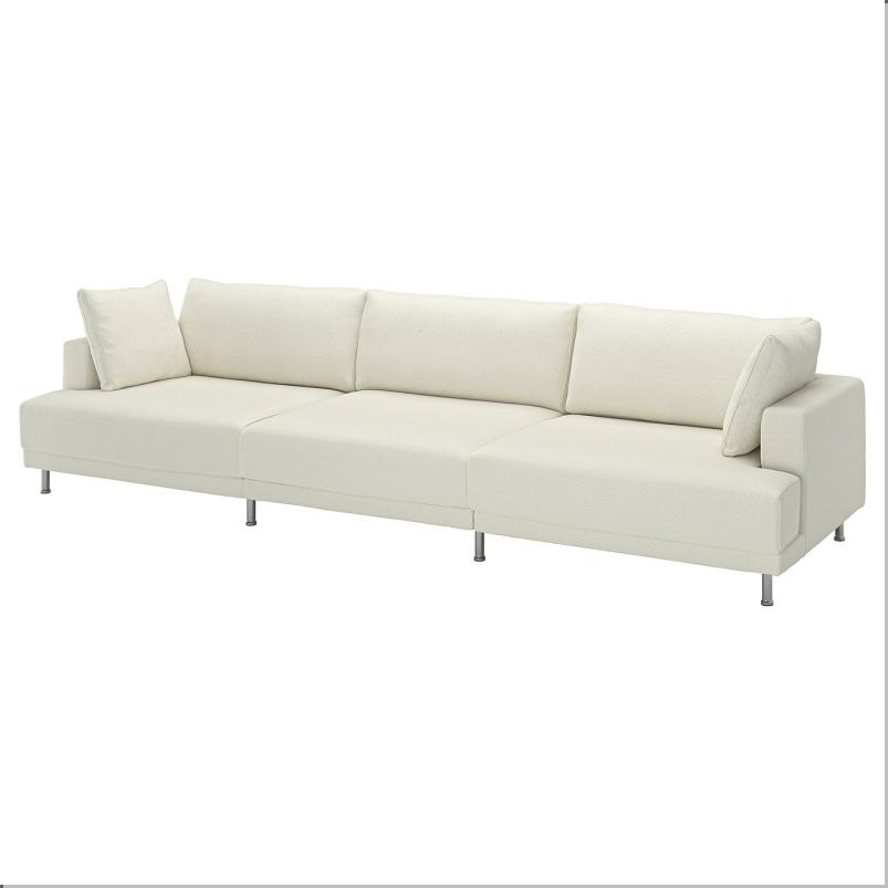 UPPAKRA ウッポークラ 4.5人掛けモジュールソファ - アクスヴァラ オフホワイト