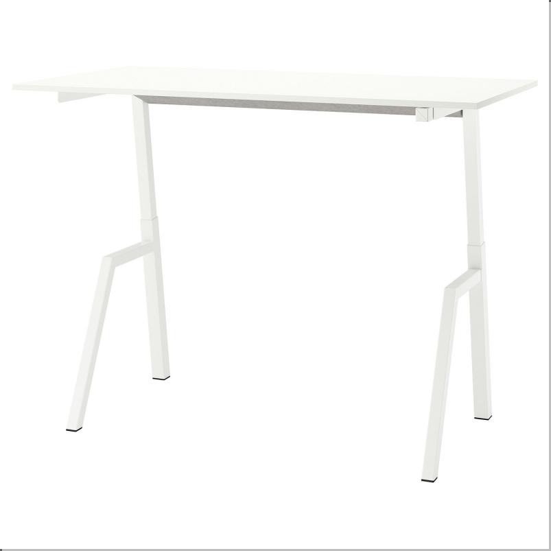 TROTTEN トロッテン デスク 昇降式 - 100V/ホワイト 160x80cm