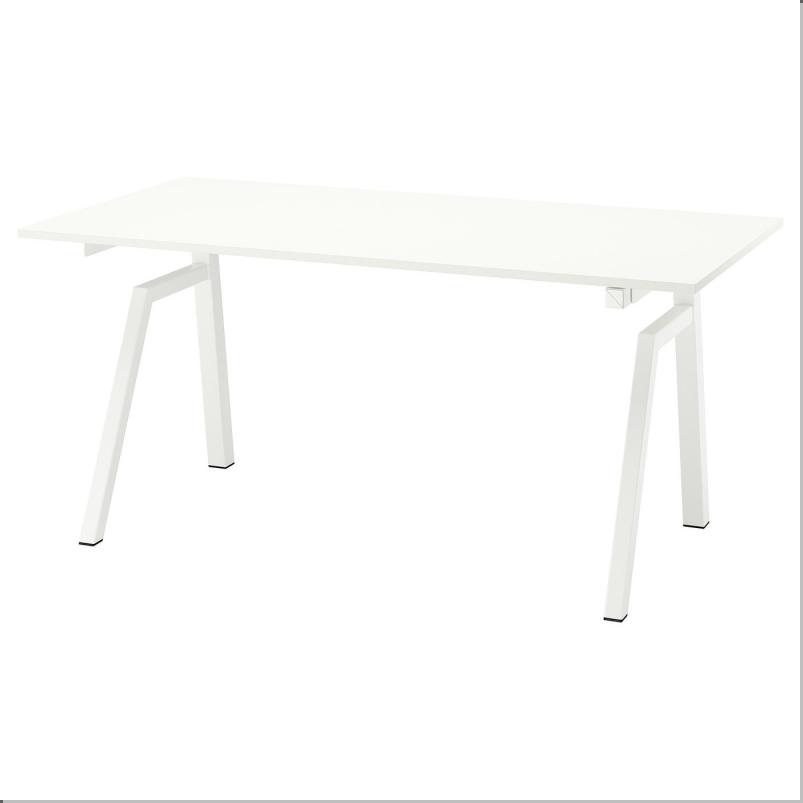 TROTTEN トロッテン デスク 昇降式 - 100V/ホワイト 160x80cm
