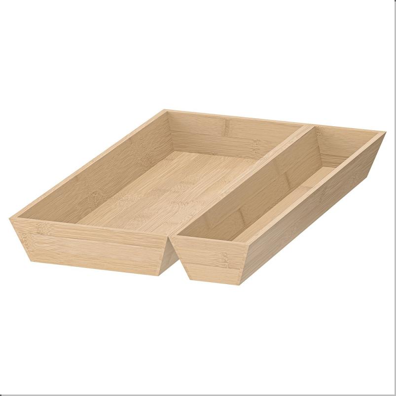 UPPDATERA ウップダテラ キッチンツール用トレイ2点 - 竹 30x50cm