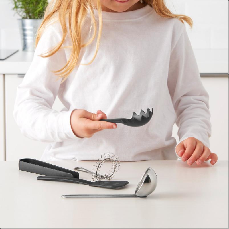 DUKTIG ドゥクティグ おもちゃのキッチン用品5点セット - マルチカラー
