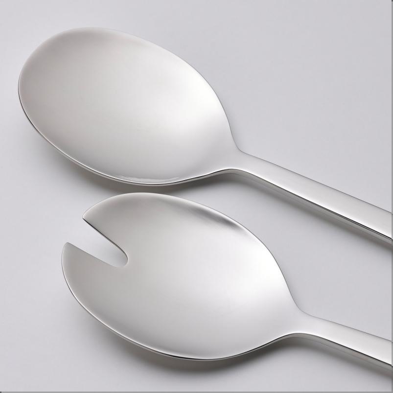 LOFTESRIK ローフテスリク サラダサーバー2点セット - ステンレススチール 29cm