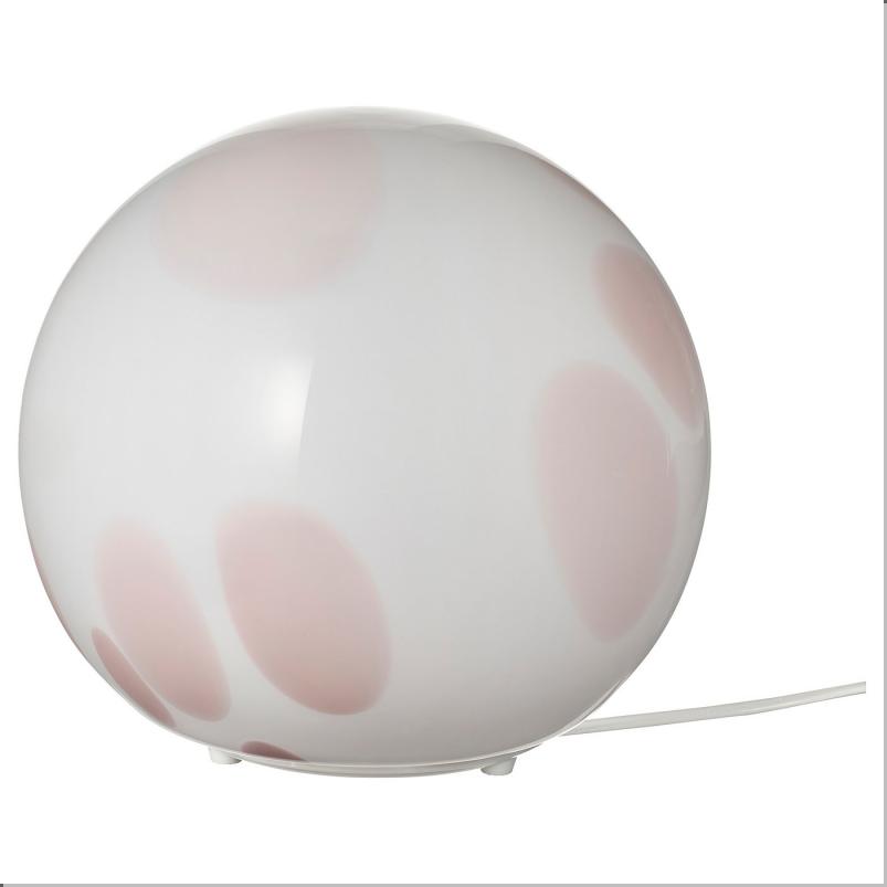 FADO ファード テーブルランプ - ピンク/ガラス 25cm