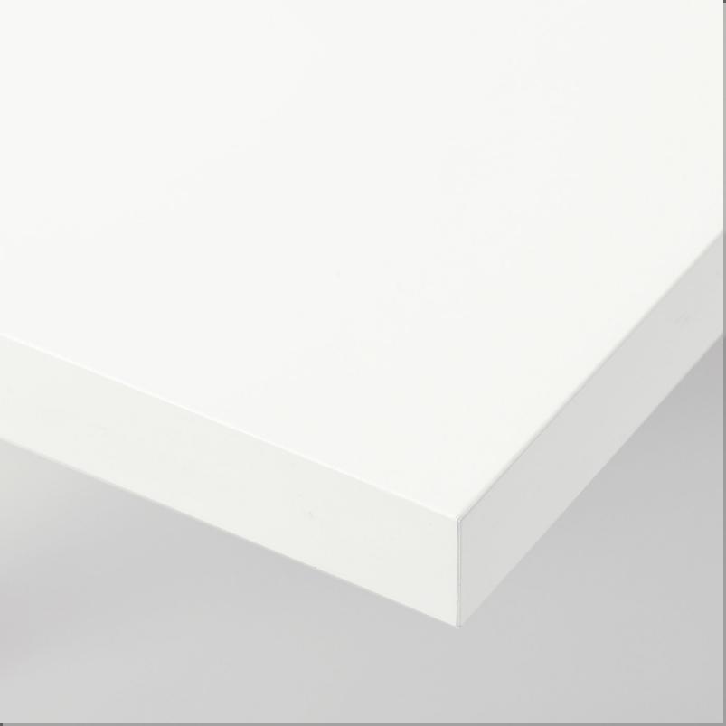 LINNMON リンモン 天板 - ホワイト 100x45cm