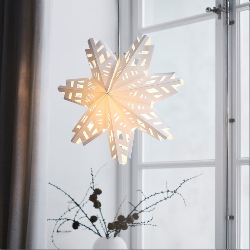 STRALA ストローラ ランプシェード - 雪の結晶 48cm