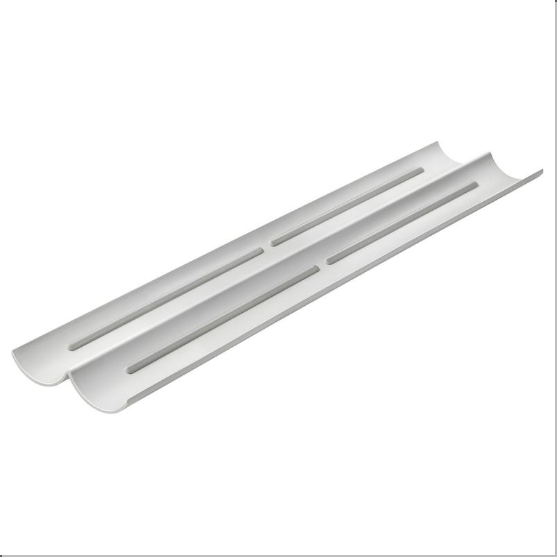 UPPDATERA ウップダテラ スパイスラック - ホワイト 10x50 cm